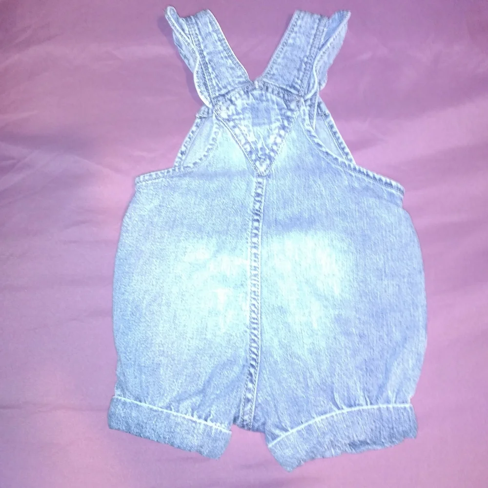 Vintage Gap Denim Overalls For Baby